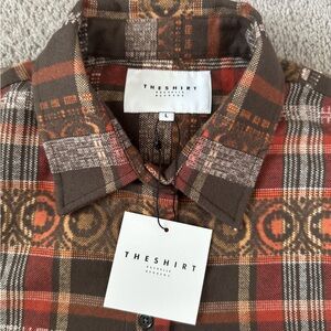 New plaid long sleeve dress by The Shirt Rochelle Behrens